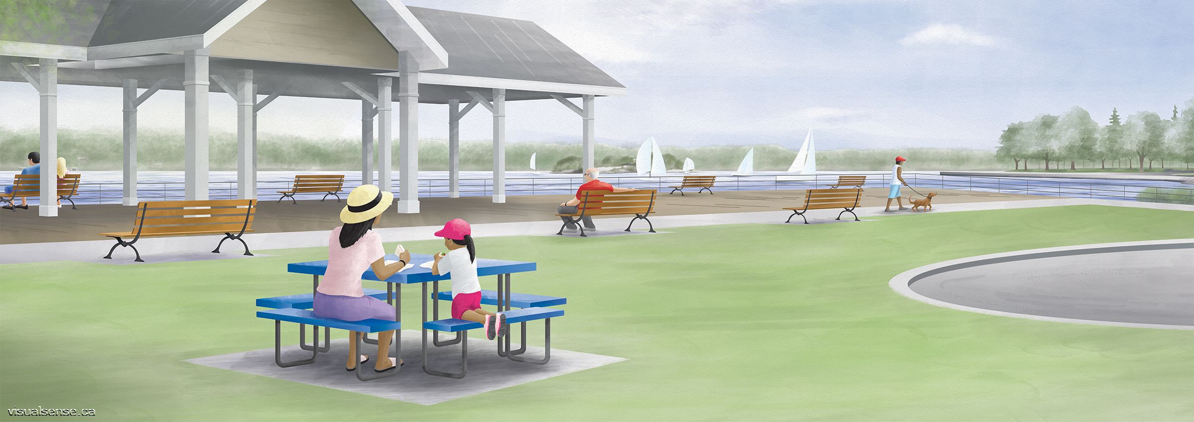 Reynolds Park Illustration