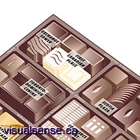 Box of Chocolates illustration