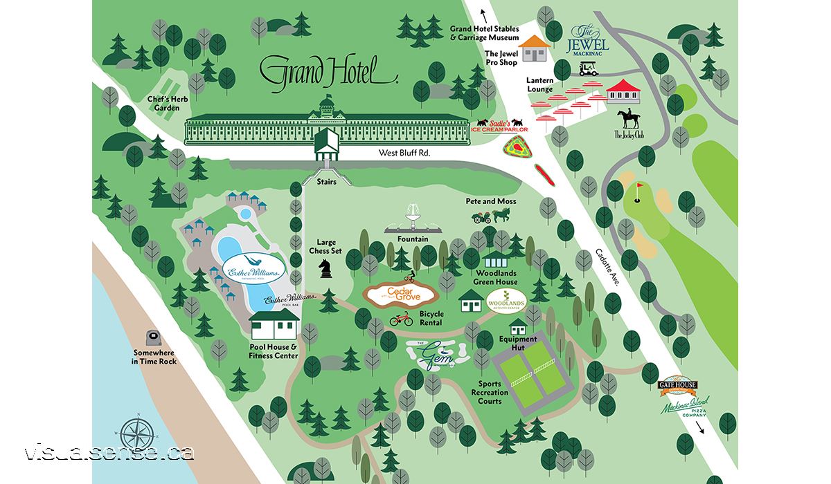 Grand Hotel Map